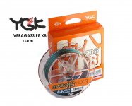 Шнур YGK Veragas X8 Fune 150м р-р 1,5, 0,205мм(Япония)