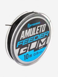 Резина для фидерной оснастки F-FISHING Feeder Gum Amuleto 1,0мм, 10м(Китай)