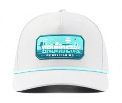 Кепка GRUNDENS Skiffscript Vented Hat One size цв.Silver(Китай)