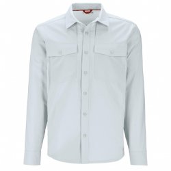 Рубашка SIMMS BugStopper No-See-Um LS цв.bimini blue heather р-р M(США)