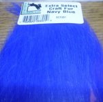 Синтетическое волокно HARELINE Craft Fur Extra Select цв.navy blue(США)