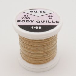 Материал для тела HENDS Body Quills 24yds multicolour цв.yellow brown BQ-56(Чехия)