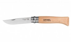 Нож OPINEL №10 нержав.сталь, рукоять бук, лезвие 10см арт.123100(Франция)