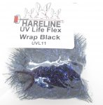 Синель HARELINE UV Life Flex Wrap цв.black(США)