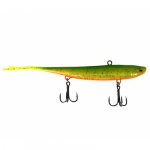 Зимний слаг JIG IT Whale Tail 110мм 17гр. цв.004 Spicy lemon(Китай)