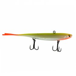 Зимний слаг JIG IT Whale Tail 150мм 39гр. цв.001 Clown(Китай)
