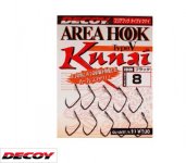 Крючки DECOY Area Type-V Kunai №8 10шт.(Япония)