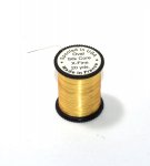 Люрекс LAGARTUN oval silk core x-fine 20yds цв.gold(Франция)