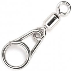 Кольцо заводное разжимное c вертлюгом DECOY Swivel Ring R-52 836583 №1 7шт.(Япония)