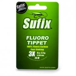 Леска SUFIX Fluoro Tippet 25м 0,138мм(Китай)