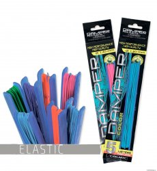 Резина штекерная COLMIC Color Damper 5м 1,2мм цв.orange(Индия)
