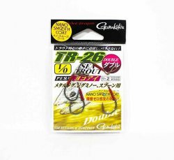 Крючки GAMAKATSU TR-26 Double №1 2шт.(Япония)