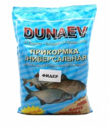 Прикормка DUNAEV Фидер Универсальная 0,9кг(Россия)