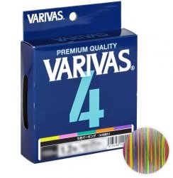 Шнур VARIVAS Marking PE X4 цв.multicolor 150м р-р 1,2, 0,185мм(Япония)