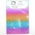 Материал HARELINE Lycra Foil Stretch цв.rainbow holographic(США)