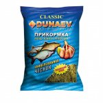 Прикормка DUNAEV Универсальная чеснок 0,9кг(Россия)