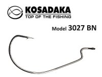 Крючки офсетные KOSADAKA B-SOI 3027 BN №3/0 5шт.(Япония)