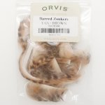 Мех кролика ORVIS Barred Zonker цв.tan brown(США)