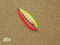 Блесна кол. RIVER OLD Satellite Hammered Cherry Vespa III 18гр. цв.04(Япония)