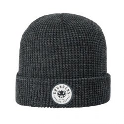 Шапка GRUNDENS Kracken Waffle Beanie цв.heather charcoal(Китай)