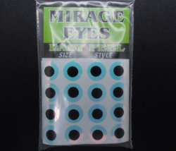 Глаза HEDRON Mirage Stick-on Eye 3/8 цв.MS38 32шт.(США)