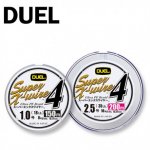 Шнур DUEL PE Super X-Wire 4 цв.silver 150м р-р 1,5, 0,21мм(Япония)