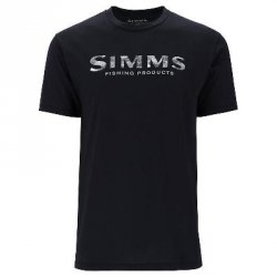 Футболка SIMMS Simms Shroud Fill Logo цв.black р-р S(Эль-Сальвадор)