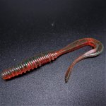 Твистер JOHNNY FISH Mad Worm 70 цв.01 6шт.(Россия)