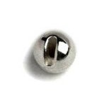 Головки вольфрам с вырезом FLY-FISHING 3,3мм цв.серебро 10шт.(Россия)