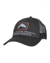 Кепка SIMMS Trout Icon Trucker цв.carbon(Вьетнам)