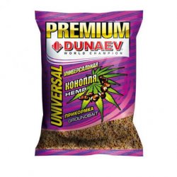 Прикормка DUNAEV-PREMIUM Универсальная конопля 1кг(Россия)