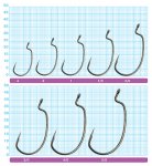 Крючки офсетные OWNER 5137 №1/0 6шт.(Япония)