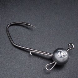 Джиг-головка с фиксатором и доп.петлей ДШКП №5/0 24гр. 3шт.(Россия, Тула)