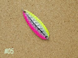 Блесна кол. RIVER OLD Satellite Hammered Cherry Vespa II 14,2гр. цв.05(Япония)