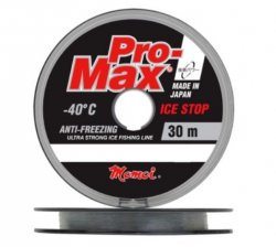 Леска MOMOI Pro-Max Ice Stop Clear 30м 0,091мм(Япония)