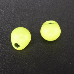 Груз Micro Jig FLY-FISHING вольфрам со смещ.отв. 2,2гр., 6,4мм цв.fluo chart 10шт.(Китай)