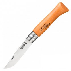 Нож OPINEL №8 углерод.сталь, бук 113080(Франция)