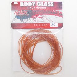 Материал для тела HENDS Body Glass Half Round 1,2мм цв.light brown BGP-10(Чехия)