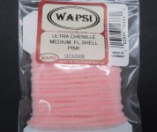 Синель WAPSI Ultra medium цв.fluo shell pink(США)
