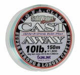 Леска SUNLINE Cast Away 150м р-р 4, 0,33мм(Япония)