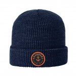 Шапка GRUNDENS Anchor Waffle Beanie цв.navy(Китай)