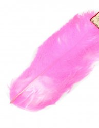 Перья страуса WAPSI Ostrich Plumes цв.fl.pink(США)