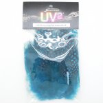 Перья цесарки SPIRIT RIVER UV2 Large Eyed Guinea цв.blue арт.096(США)