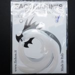 Заготовка хвоста FISHION Dragon Tails XL цв.pearl 6шт.(Италия)
