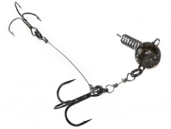 Оснастка стальная LUCKY JOHN Deep Pike Stinger Rig L+Flexhead 15гр. арт.LJP7403-L015(Китай)