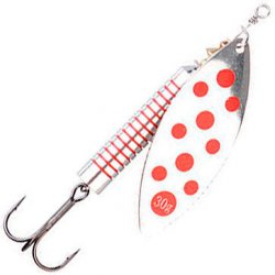 Блесна вращ. RON THOMPSON Salmon Spinner 30гр. цв.silver red 48982(Польша)