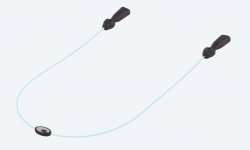 Шнурок для очков COSTA DEL MAR C-Mono Retainer цв.mint(США)