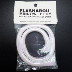 Трубка плетеная HEDRON Minnow Body Large цв.pearl 3605(США)
