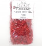 Синтетическое волокно HARELINE Electric Ripple Ice Fiber цв.red(США)