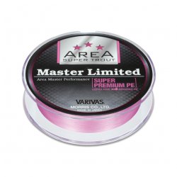 Шнур VARIVAS Super Trout Area Master Super Premium X4 цв.pink 75м р-р 0,2, 0,07мм(Япония)